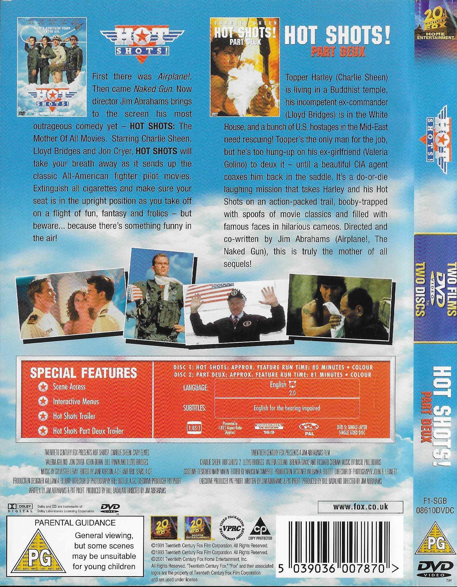 Back cover of F1 - SGB 08610DVDC